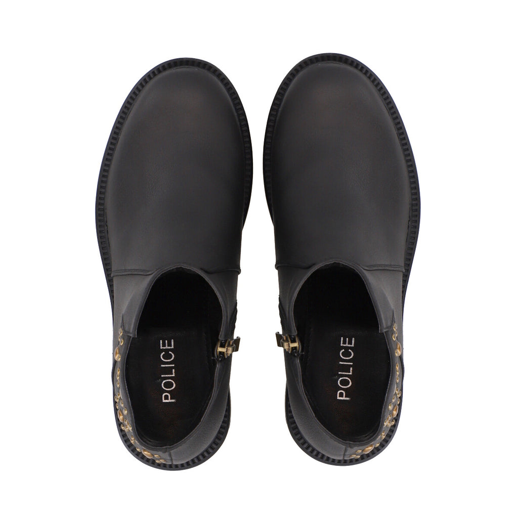 Botin Mujer Negro Olimpya Police