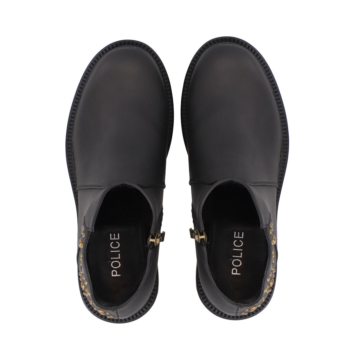 Botin Mujer Negro Olimpya Police