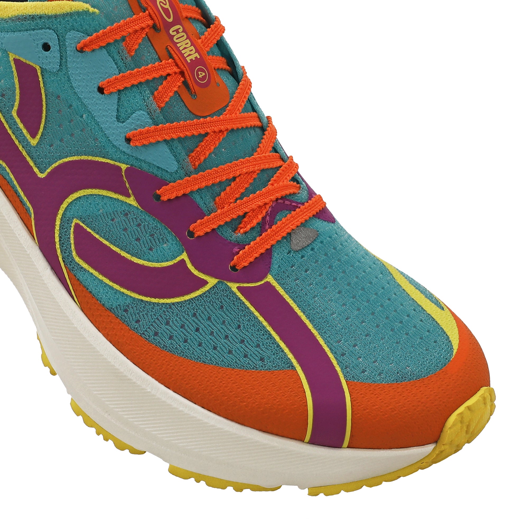 Zapatilla Running Mujer Corre 4 Celeste/Multi