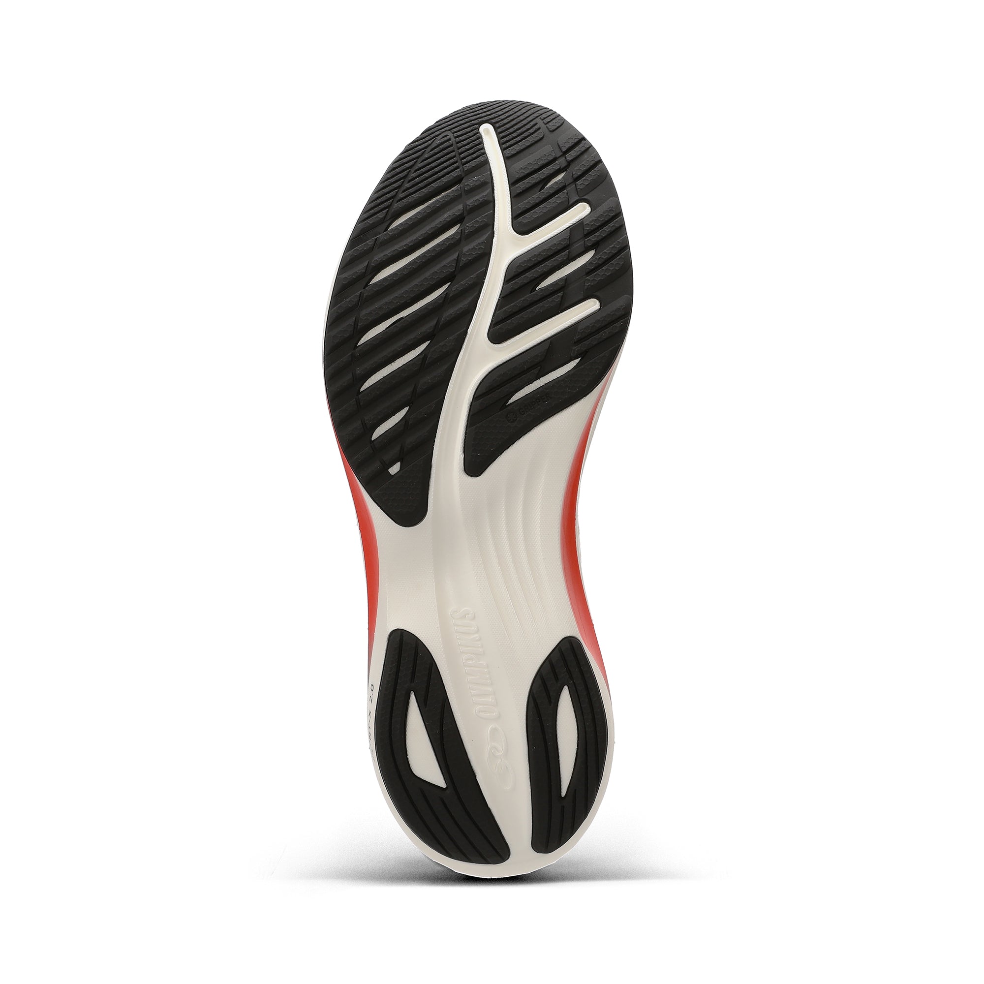 Zapatilla Running Hombre Corre TURBO Celeste/Rojo/Arena