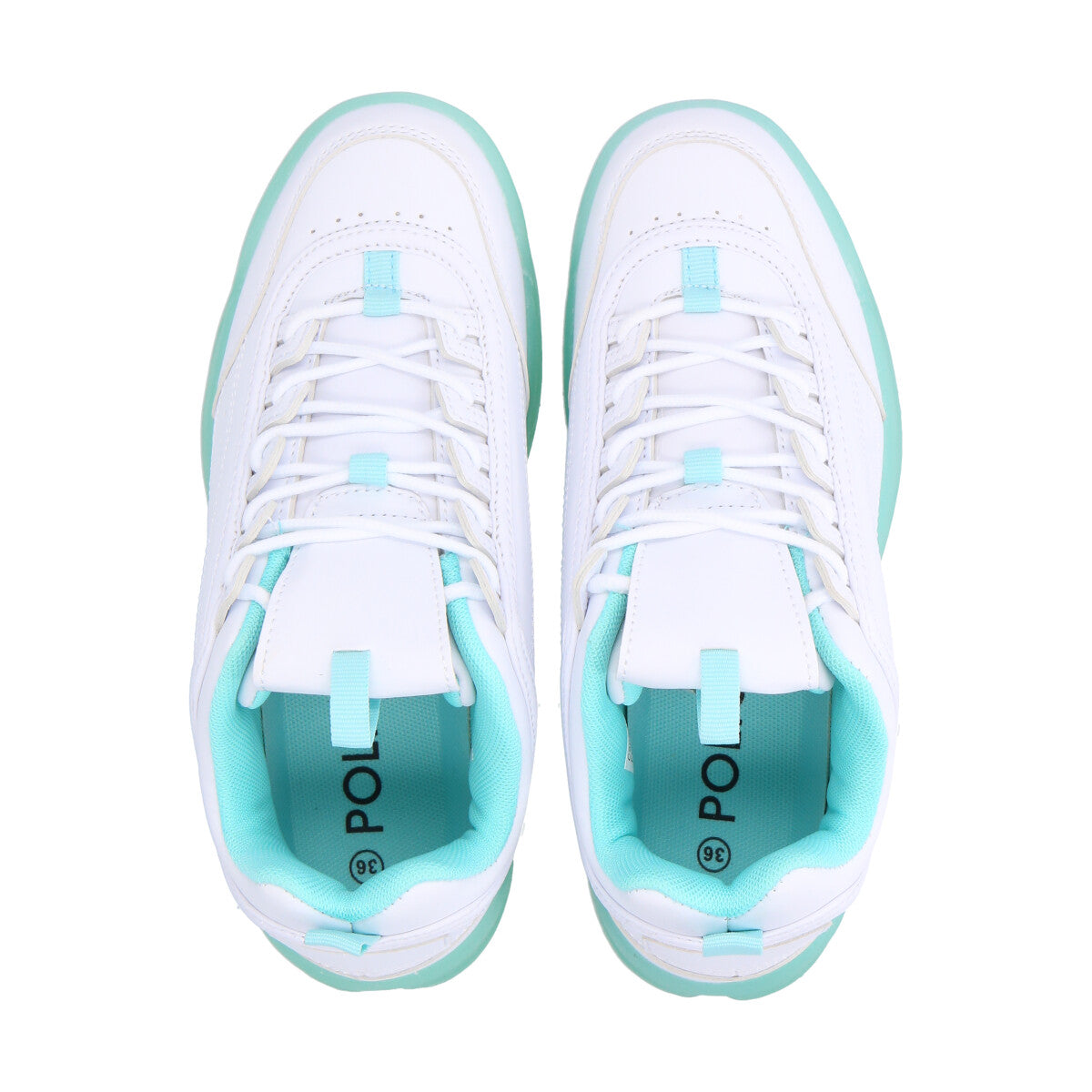 Zapatilla Urbana Mujer Blanco/Verde Amalia Police