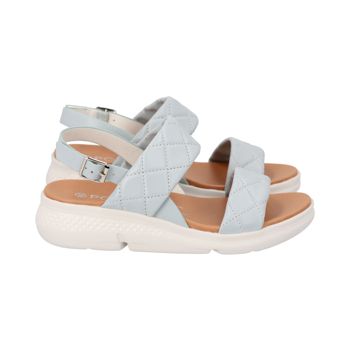 Sandalia Mujer Celeste Lili Police