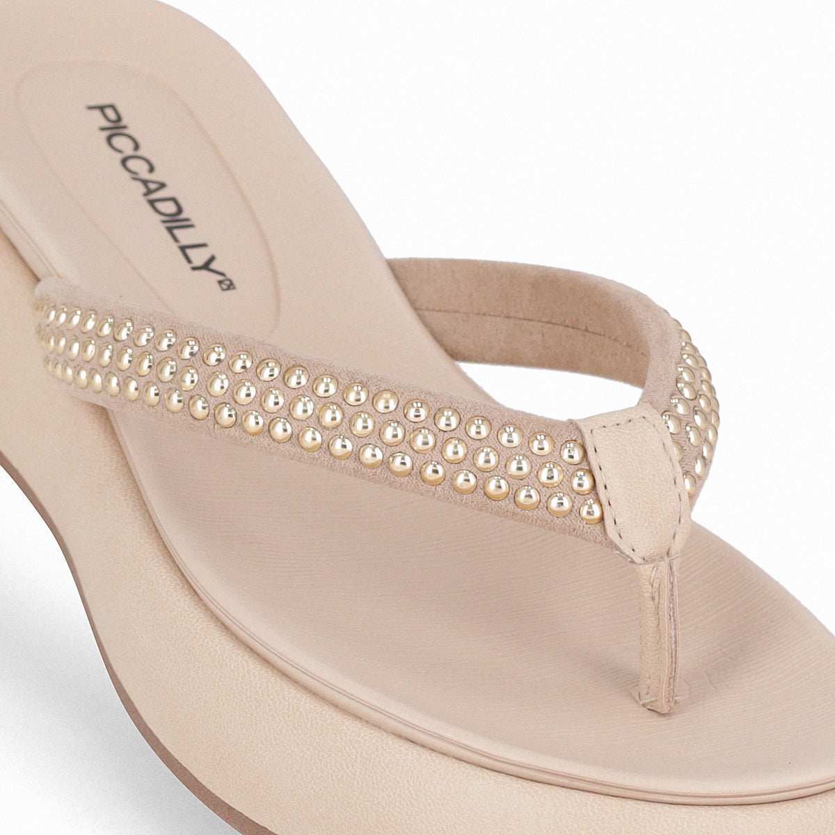 Sandalia Mujer Nude/Dorado Sol 815 Piccadilly