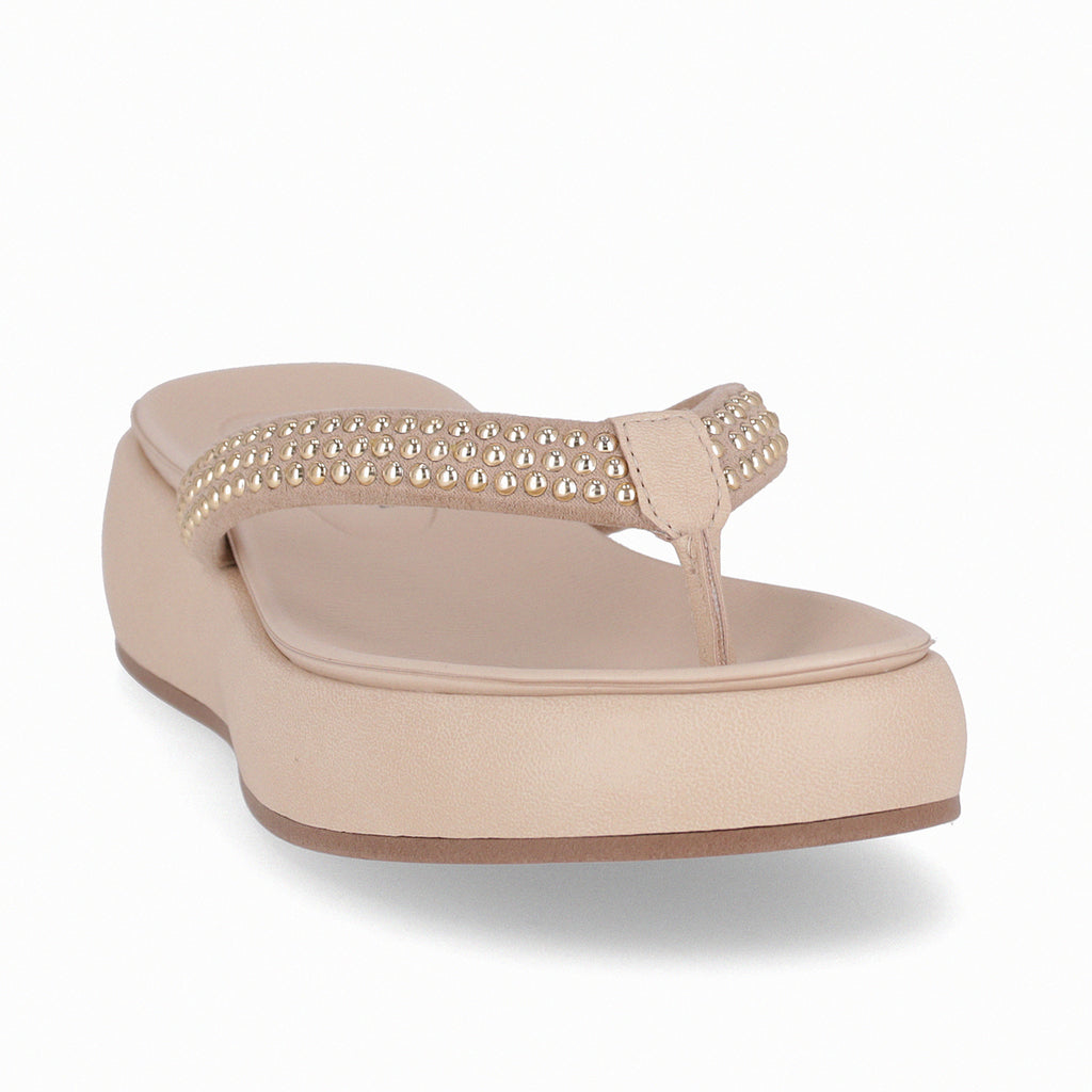 Sandalia Mujer Nude/Dorado Sol 815 Piccadilly