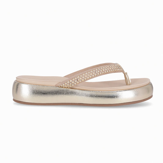 Sandalia Mujer Dorado Sol 815 Piccadilly