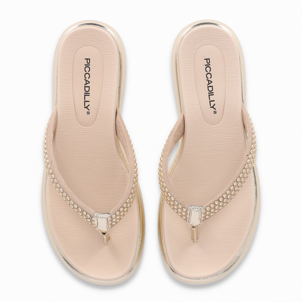 Sandalia Mujer Dorado Sol 815 Piccadilly