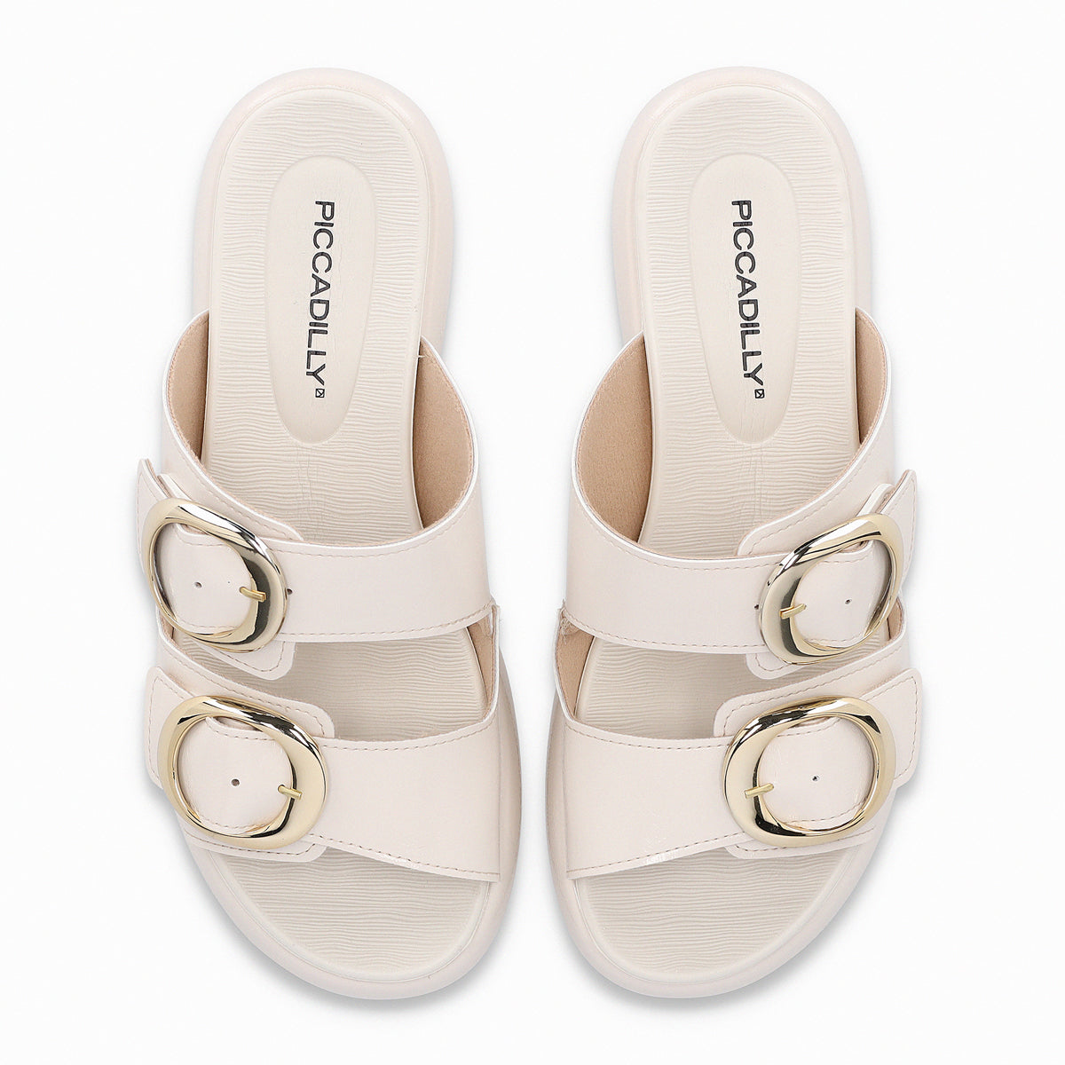 Sandalia Mujer Sol Crema/Dorado Piccadilly