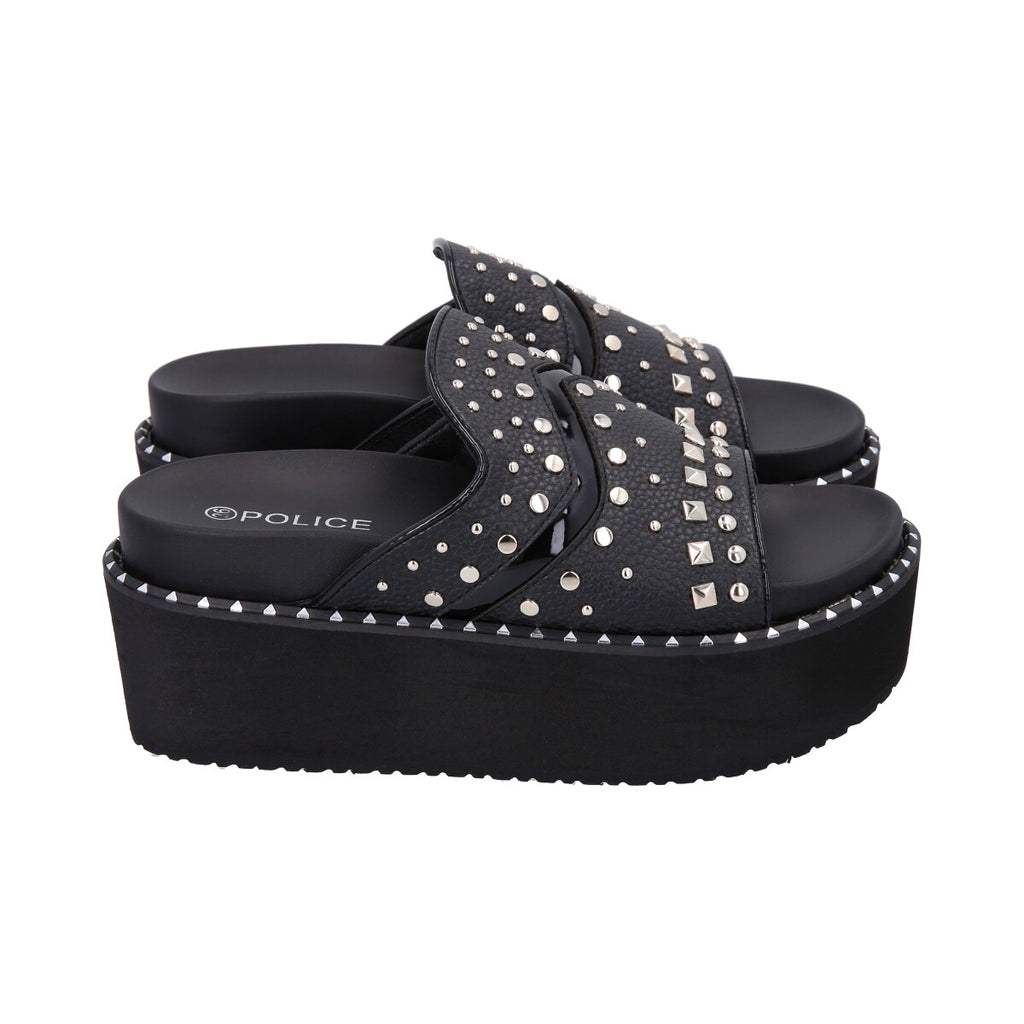 Sandalia Mujer Negro Lari Police