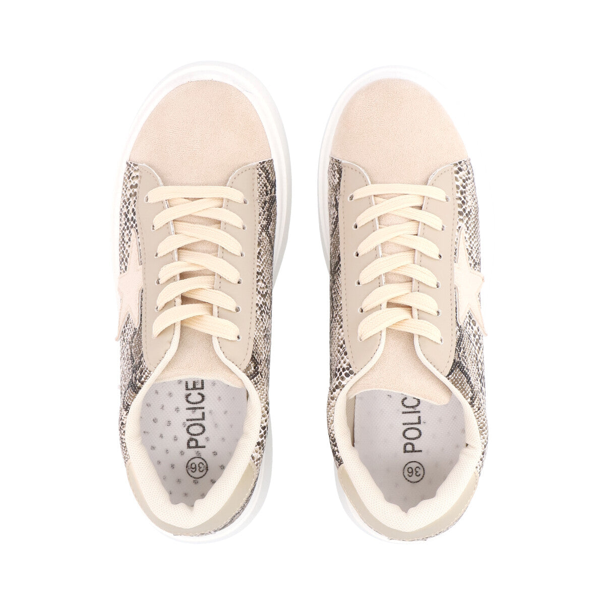 Zapatilla Urbana Mujer Reptil Star Police