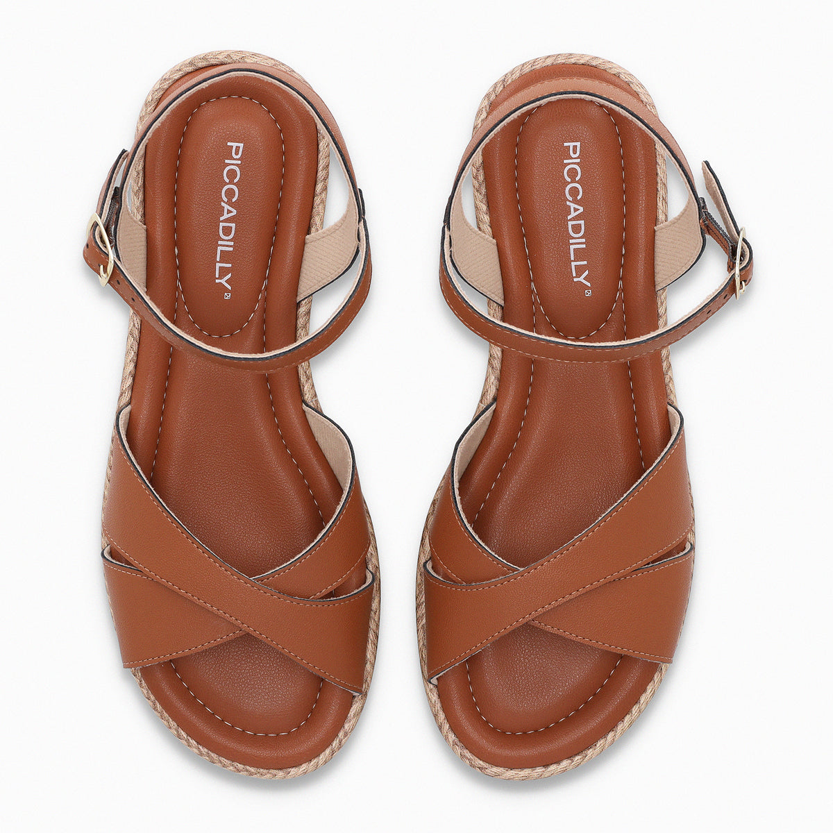 Sandalia Mujer Café Leia Piccadilly