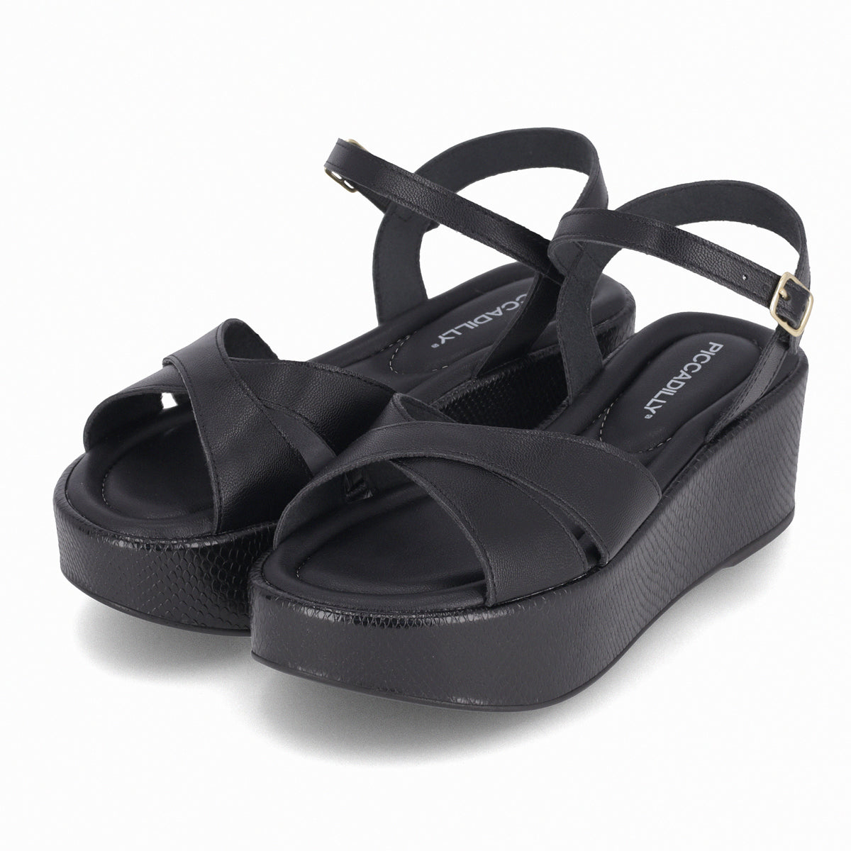 Sandalia Mujer Negro Leia Piccadilly