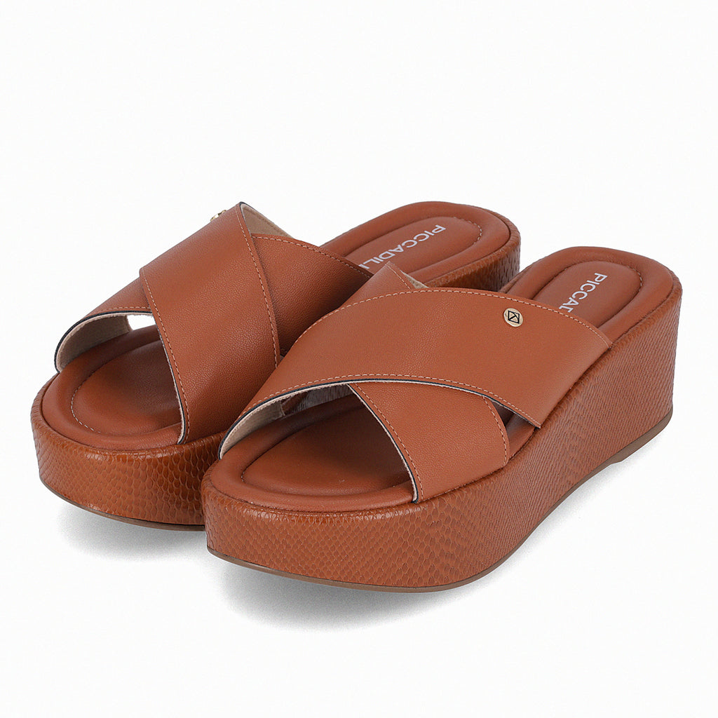 Zueco Mujer Café/Snake Leia Piccadilly