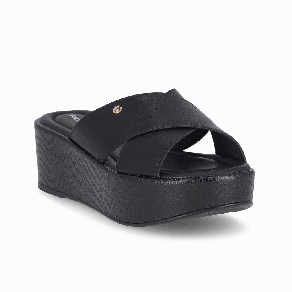 Sandalia Mujer Negro Leia 68 Piccadilly