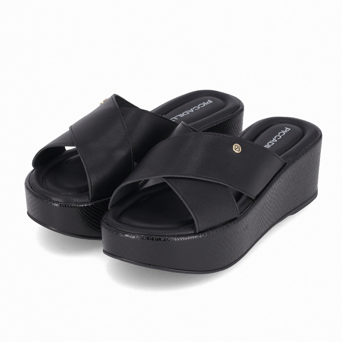 Sandalia Mujer Negro Leia 68 Piccadilly