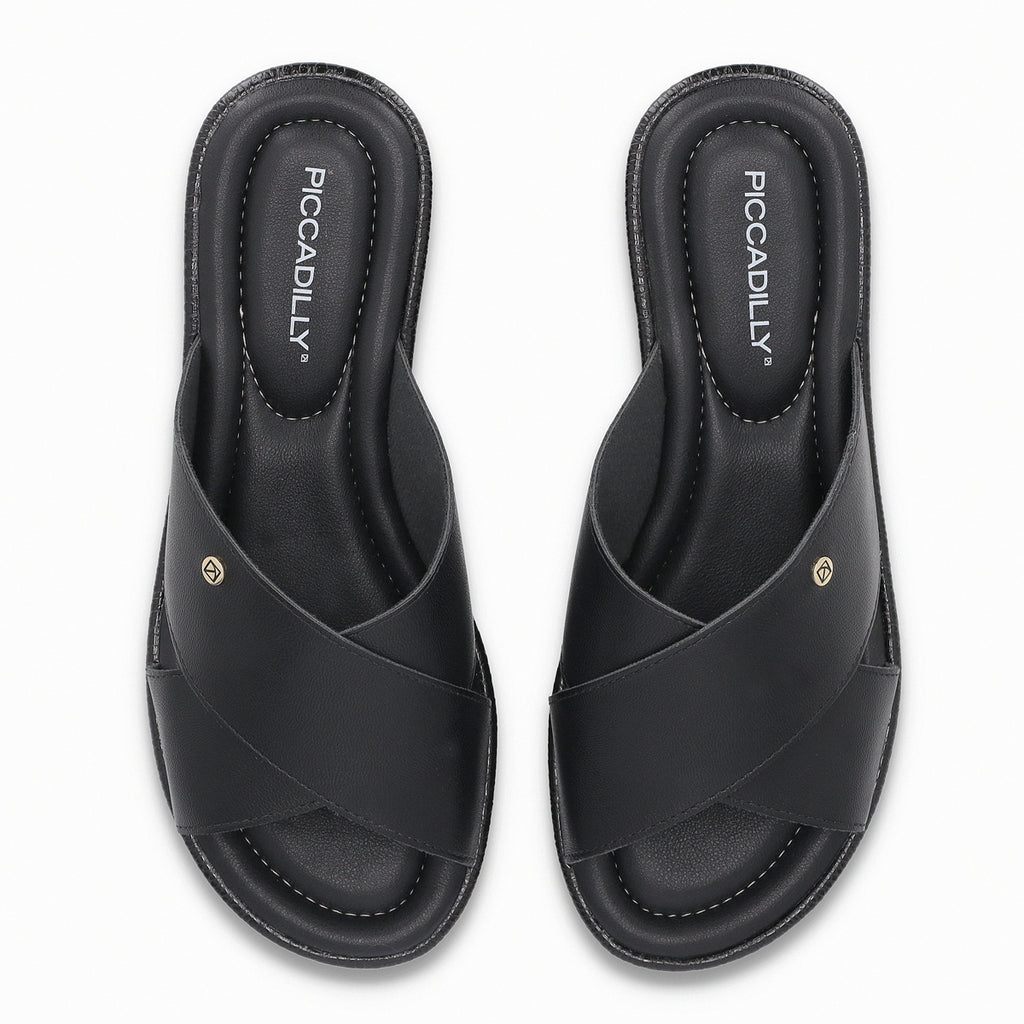 Sandalia Mujer Negro Leia 68 Piccadilly