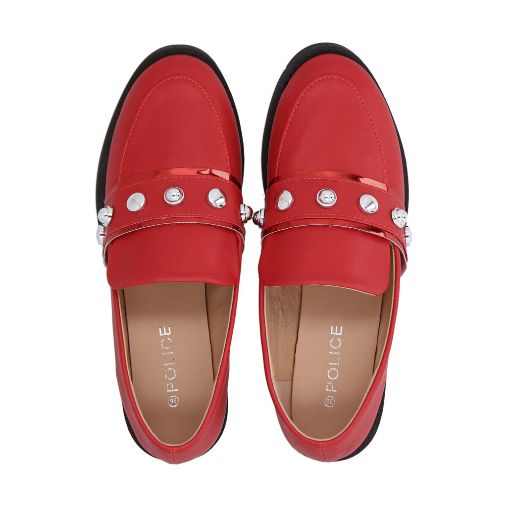 Zapato Mujer Rojo Lola 77 Police