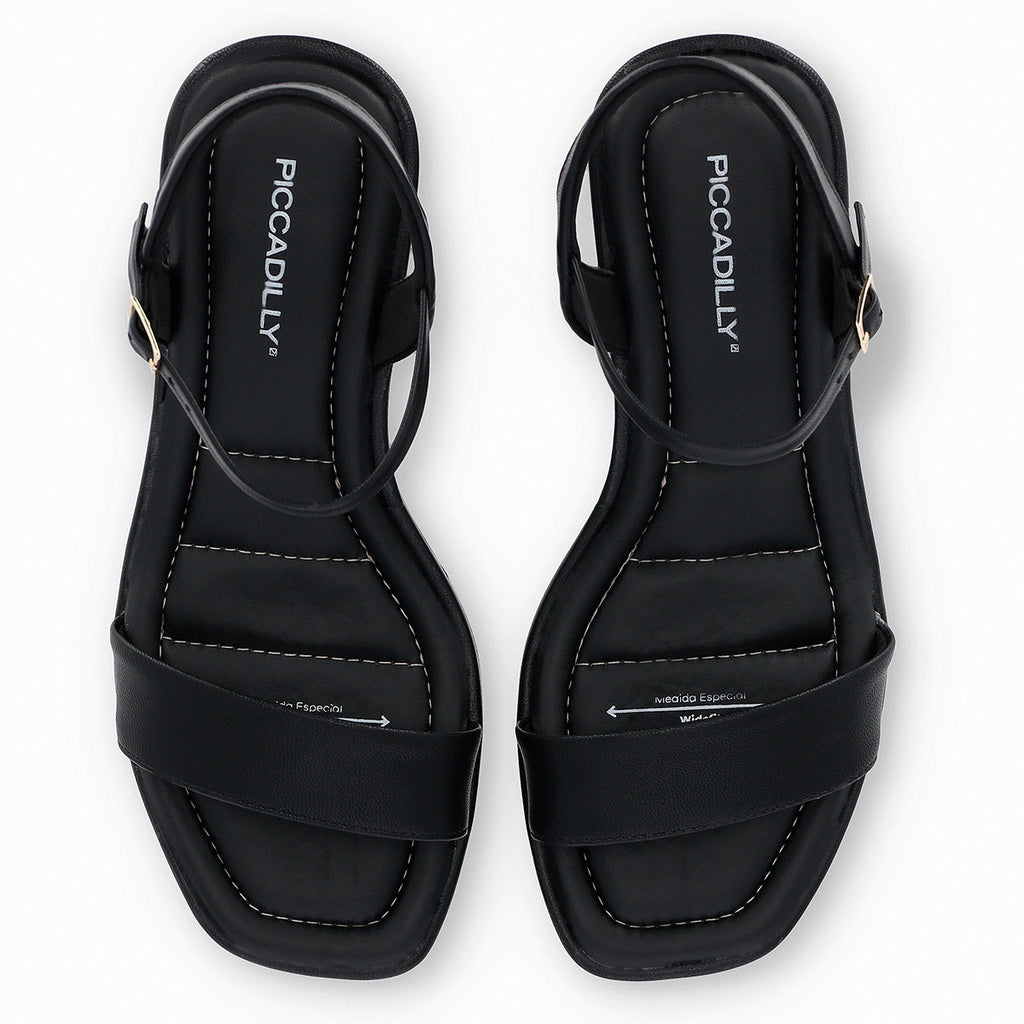 Sandalia Mujer Negro Lilian II Piccadilly