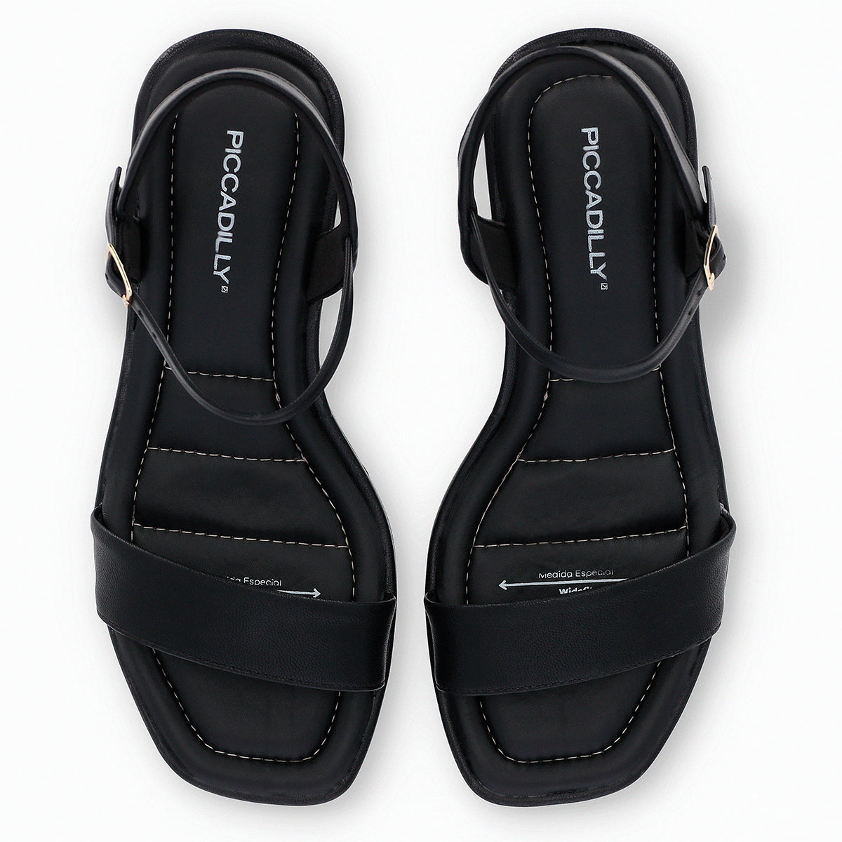 Sandalia Mujer Negro Lilian II Piccadilly
