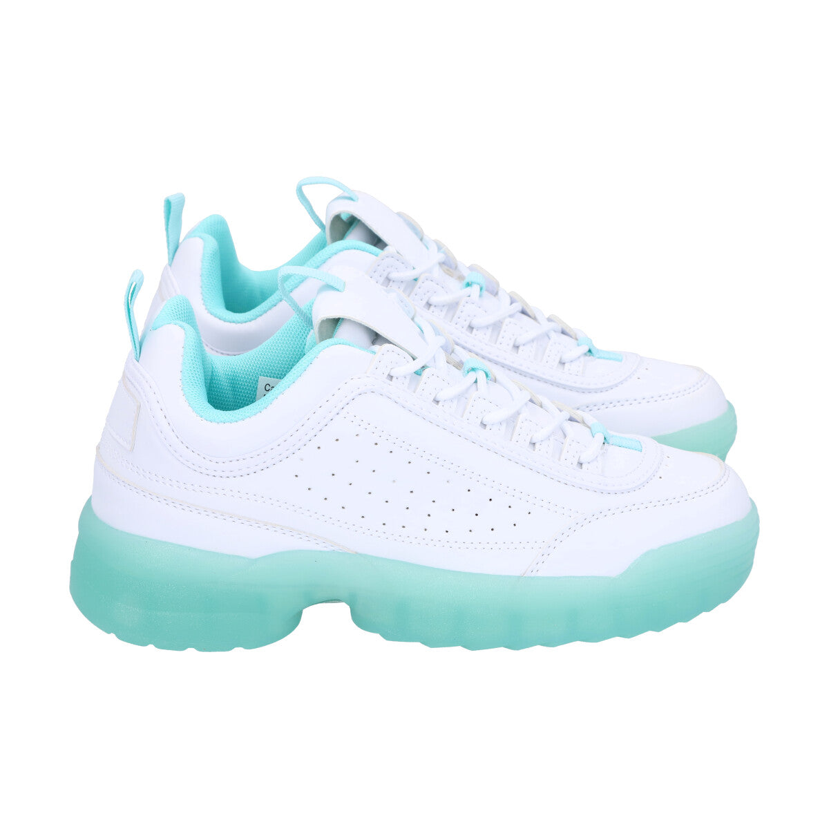 Zapatilla Urbana Mujer Blanco/Verde Amalia Police