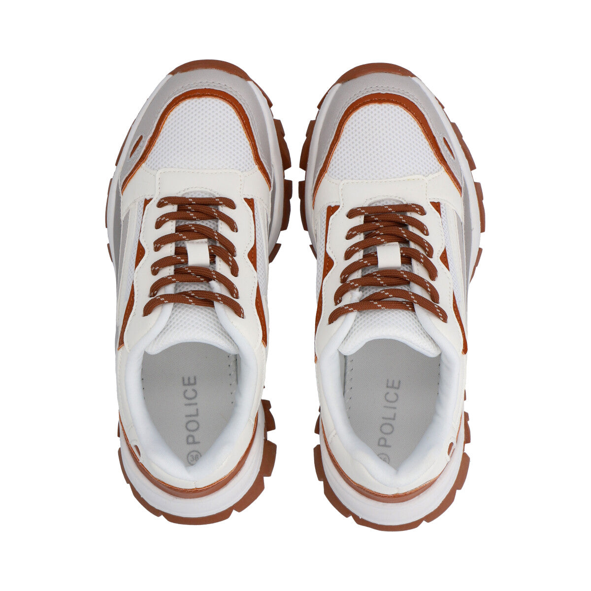 Zapatilla Urbana Mujer Blanco Letti 25 Police