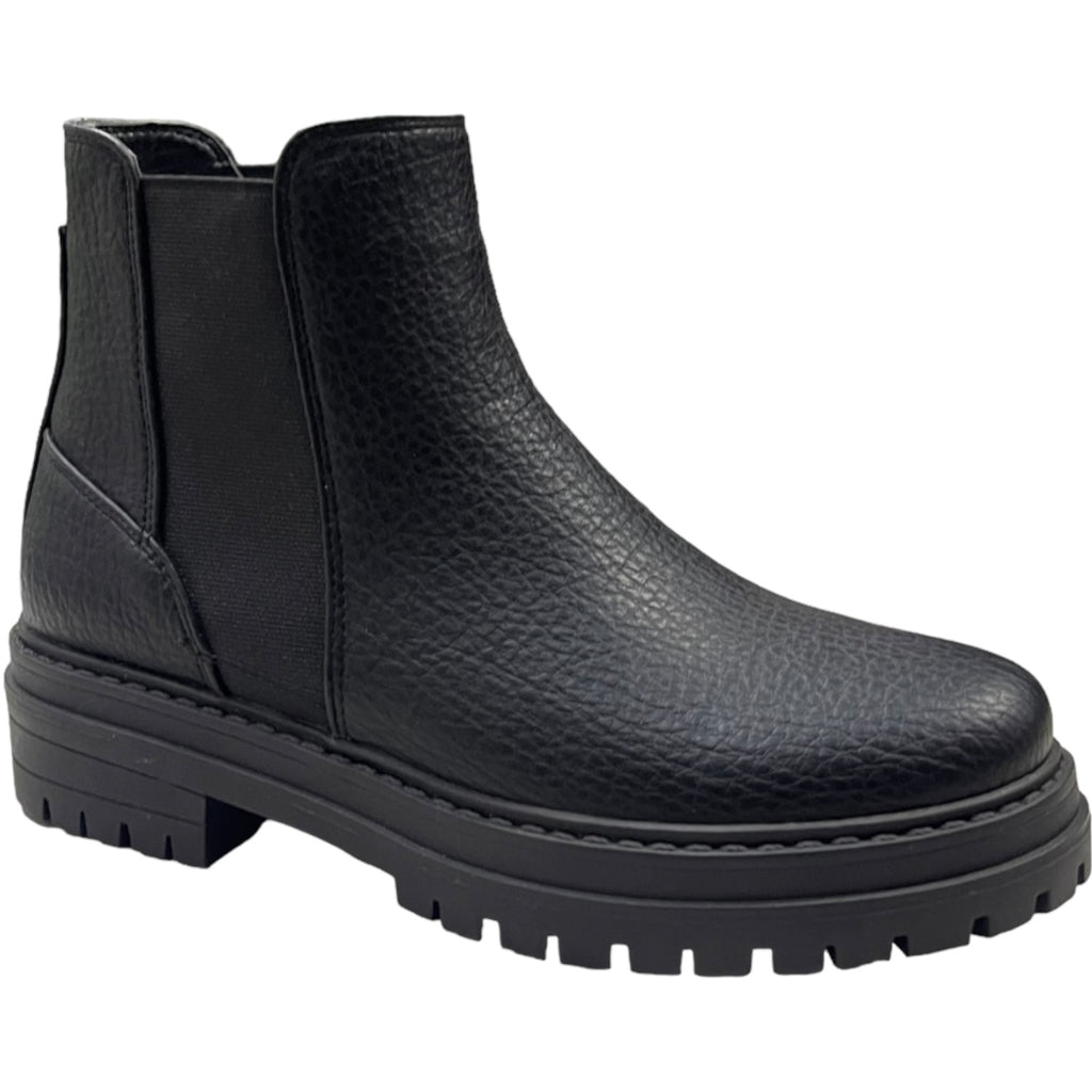 Botin Casual Mujer Negro Roma Detogni