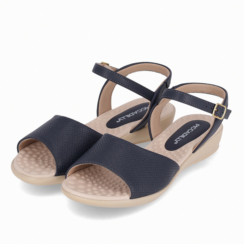 Sandalia Mujer Azul Marino Camila Piccadilly
