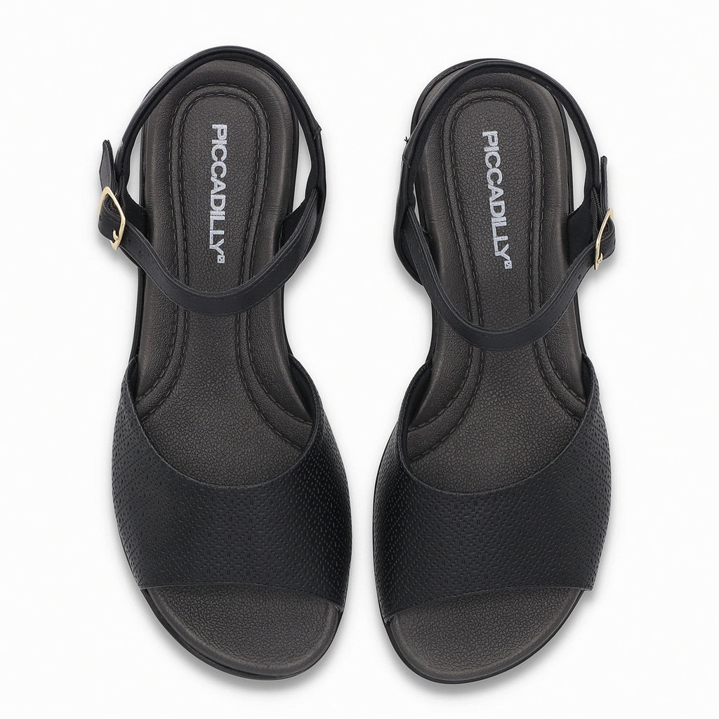 Sandalia Mujer Negro Camila 94 Piccadilly