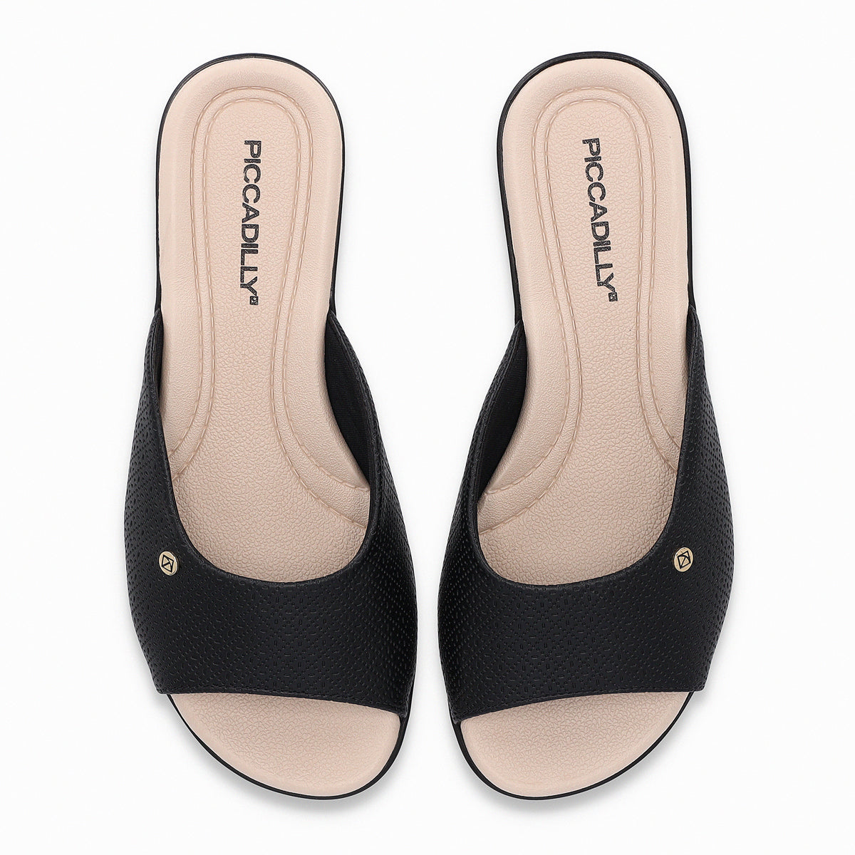 Sandalia Mujer Negro/Beige Camila 905 Piccadilly