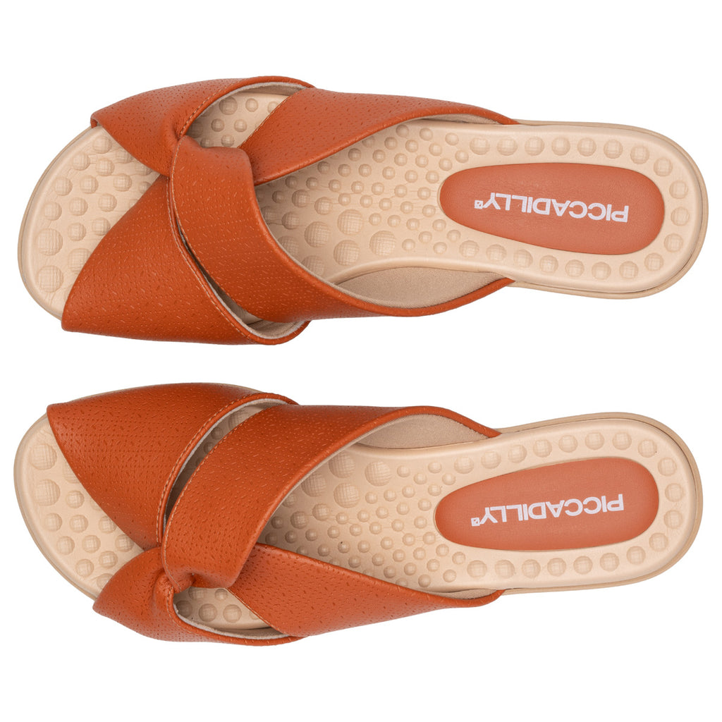 Sandalia Mujer Caramelo Camila 206 Piccadilly