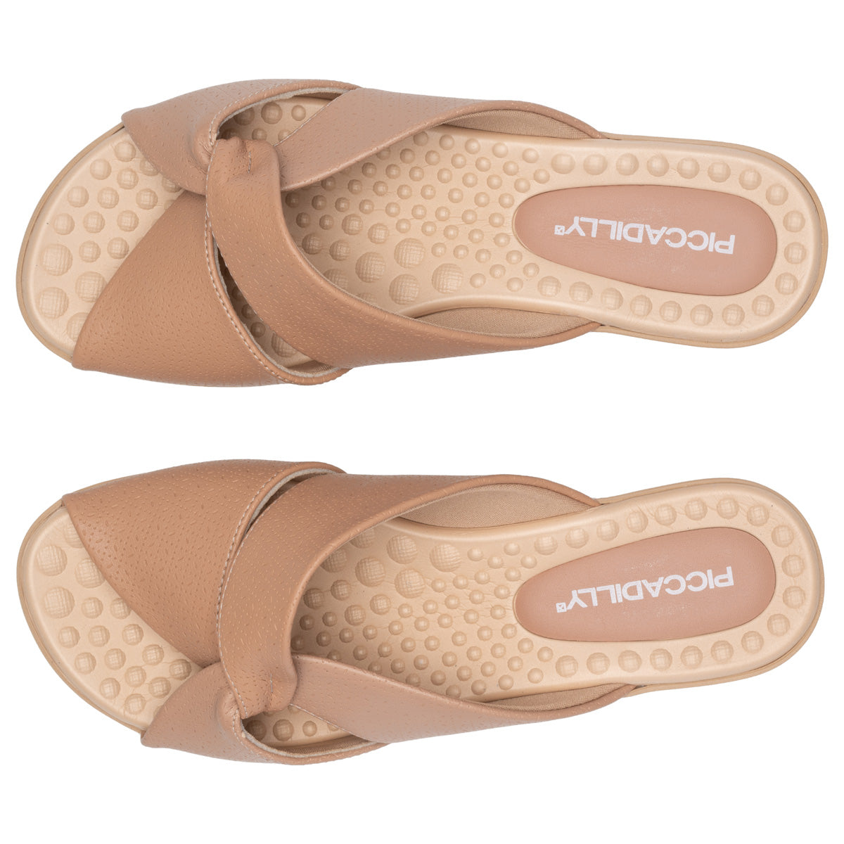 Sandalia Mujer Almendra Camila 206 Piccadilly