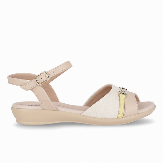 Sandalia Mujer Nude/Lima Camila 988  Piccadilly