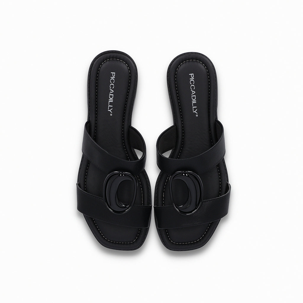 Sandalia Mujer Negro Gabi Piccadilly