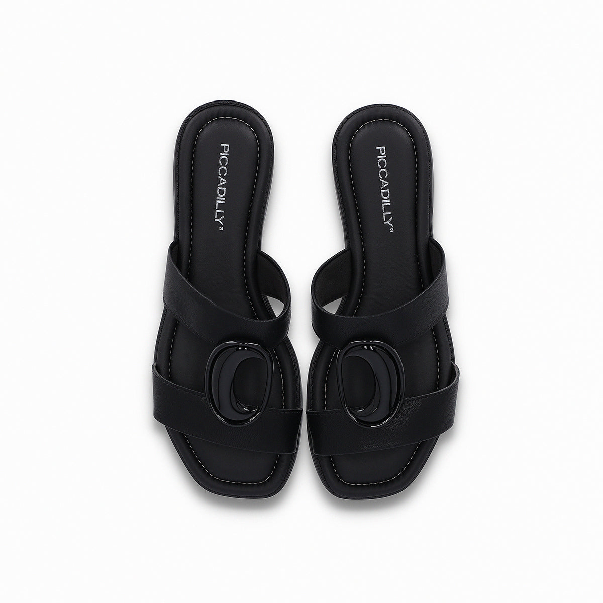 Sandalia Mujer Negro Gabi Piccadilly