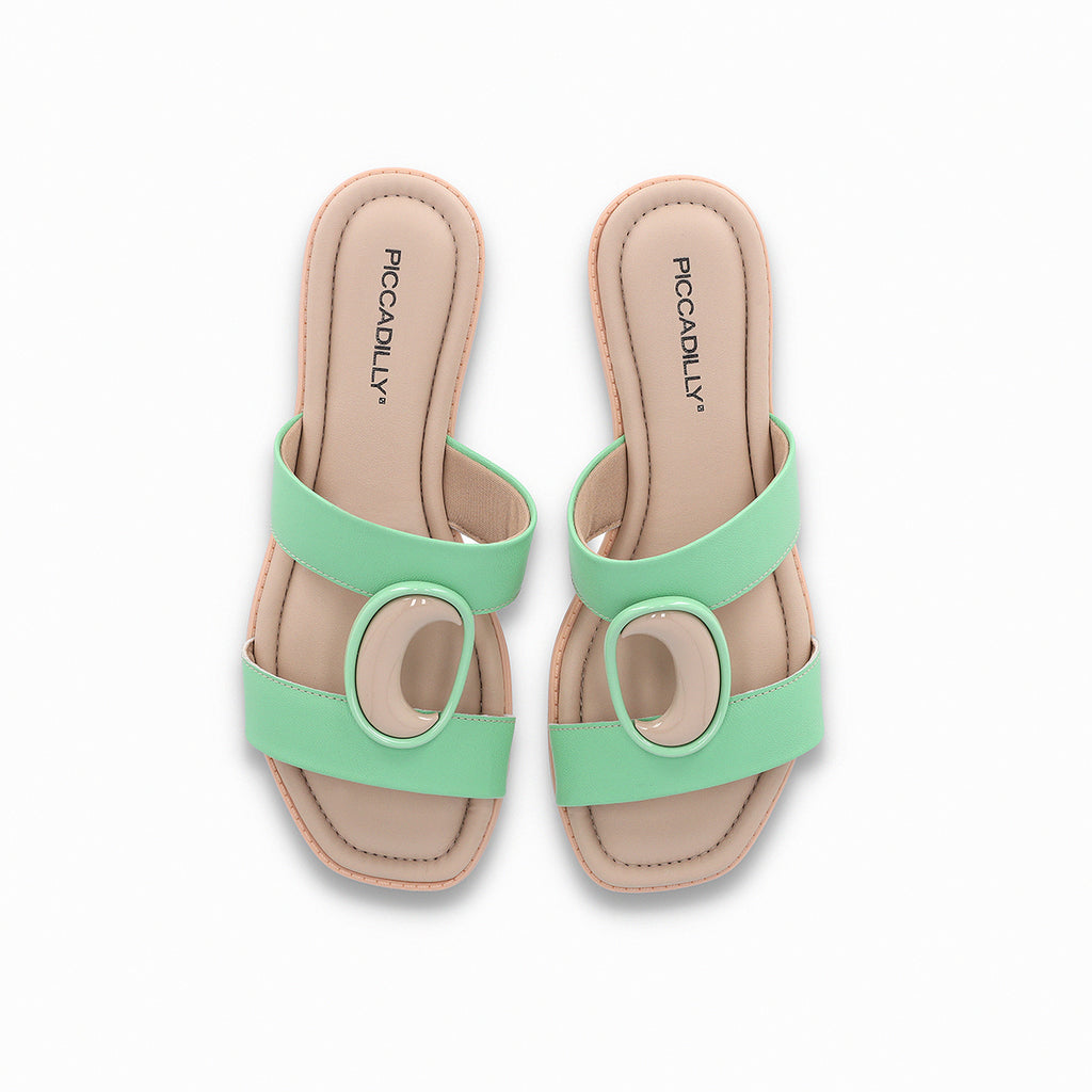 Sandalia Mujer Verde Gabi Piccadilly