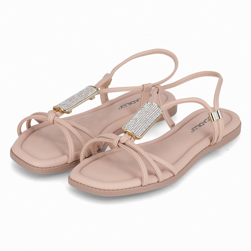 Sandalia Mujer Rosa/Strass Gabi Piccadilly