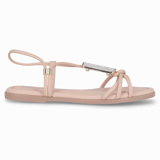 Sandalia Mujer Rosa/Strass Gabi Piccadilly