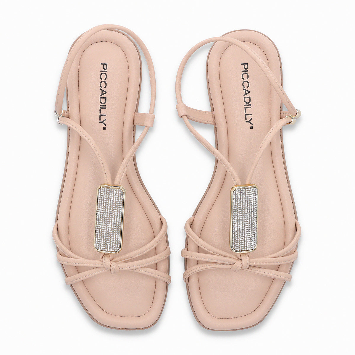 Sandalia Mujer Rosa/Strass Gabi Piccadilly