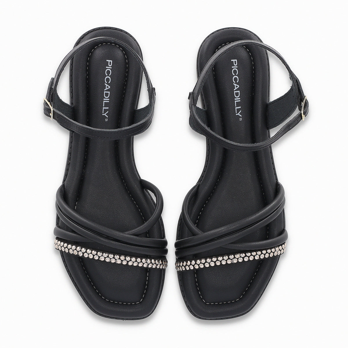 Sandalia Mujer Negro Gabi 72 Piccadilly