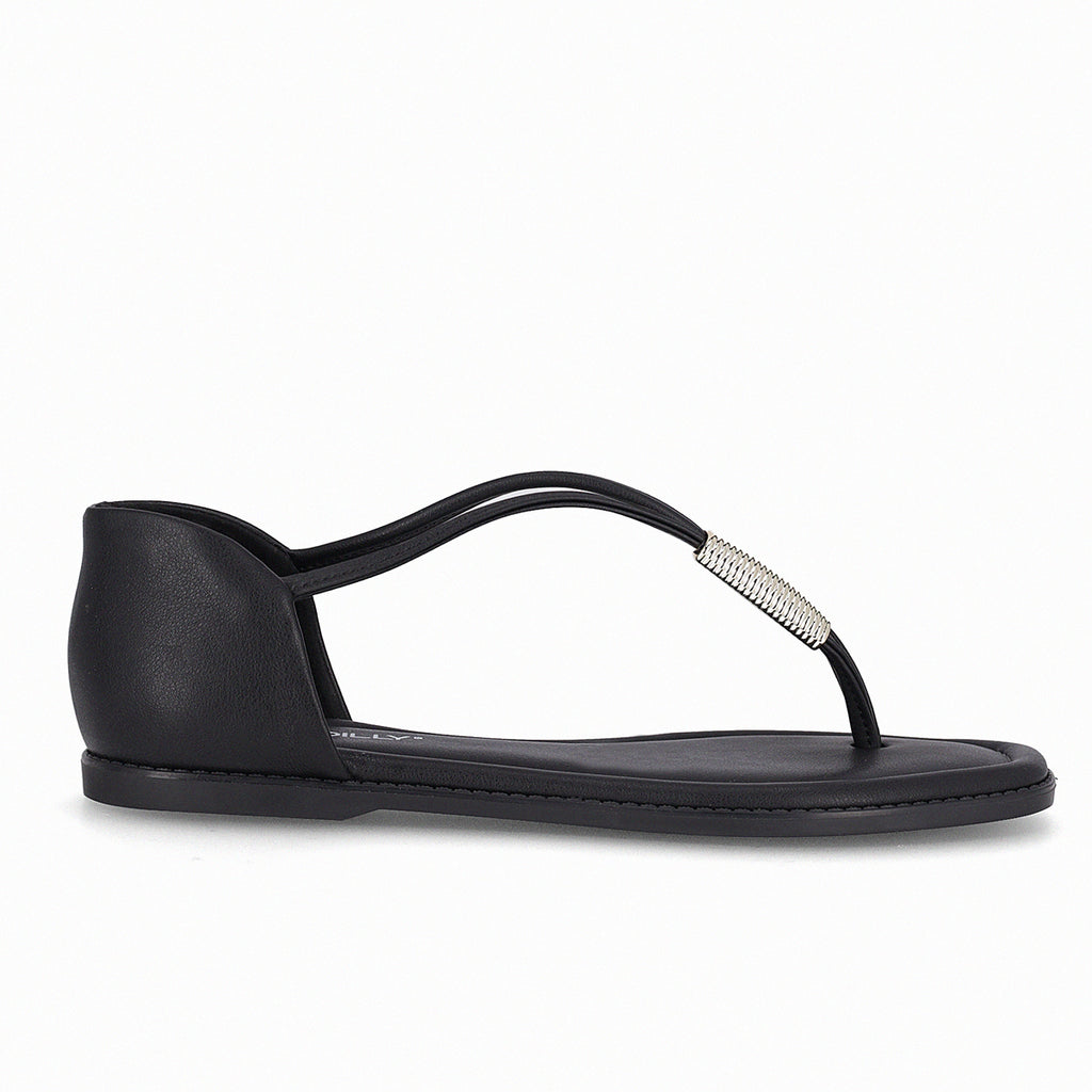 Sandalia Mujer Negro/Plata Gabi 116 Piccadilly