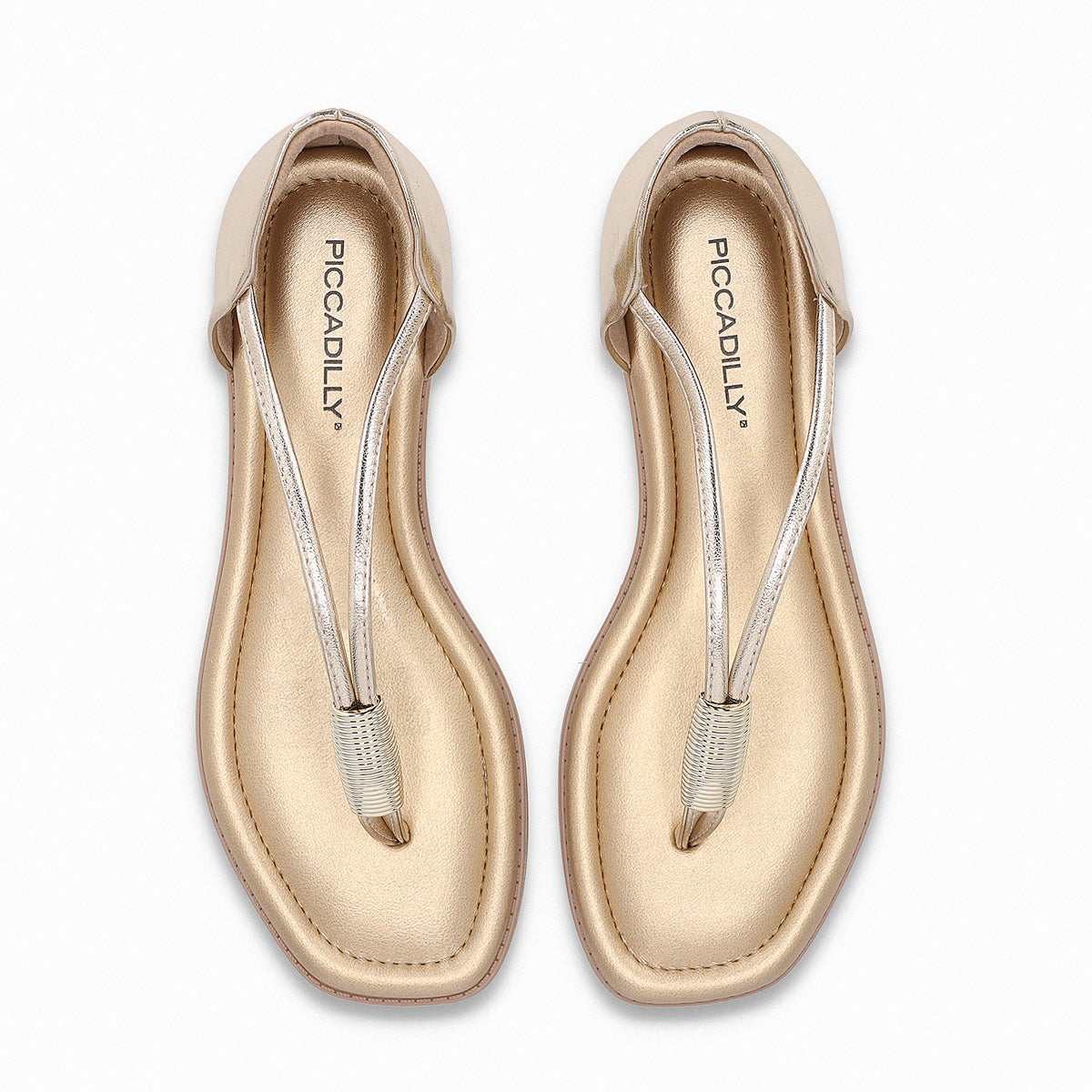 Sandalia Mujer Dorado Gabi 116 Piccadilly