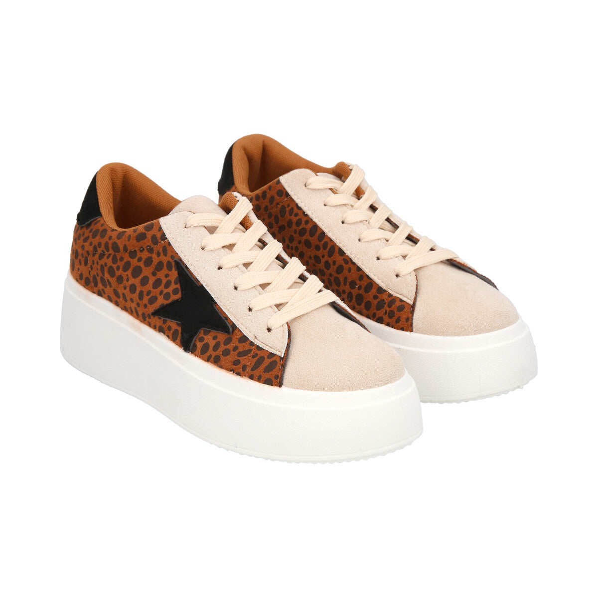 Zapatilla Urbana Star Animal Print Police