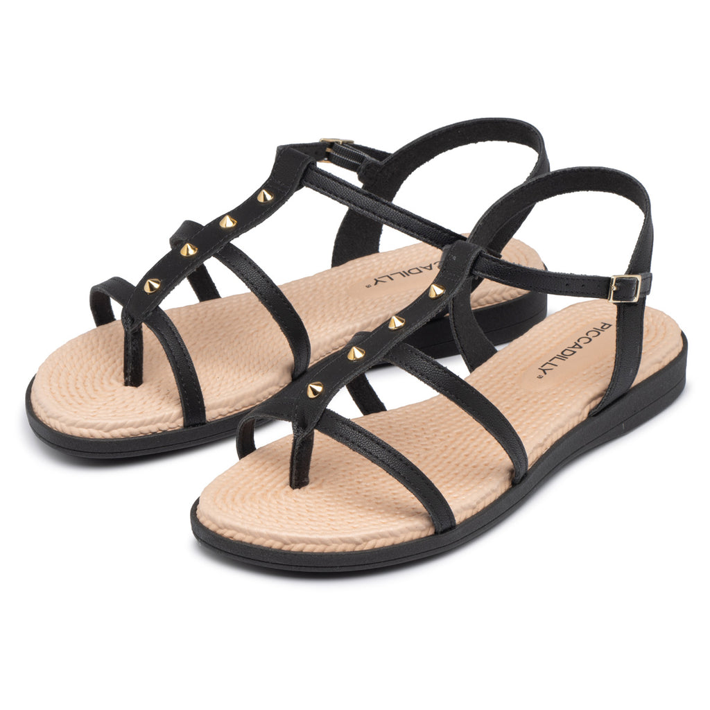 Sandalia Mujer Negro Adla 534 Piccadilly