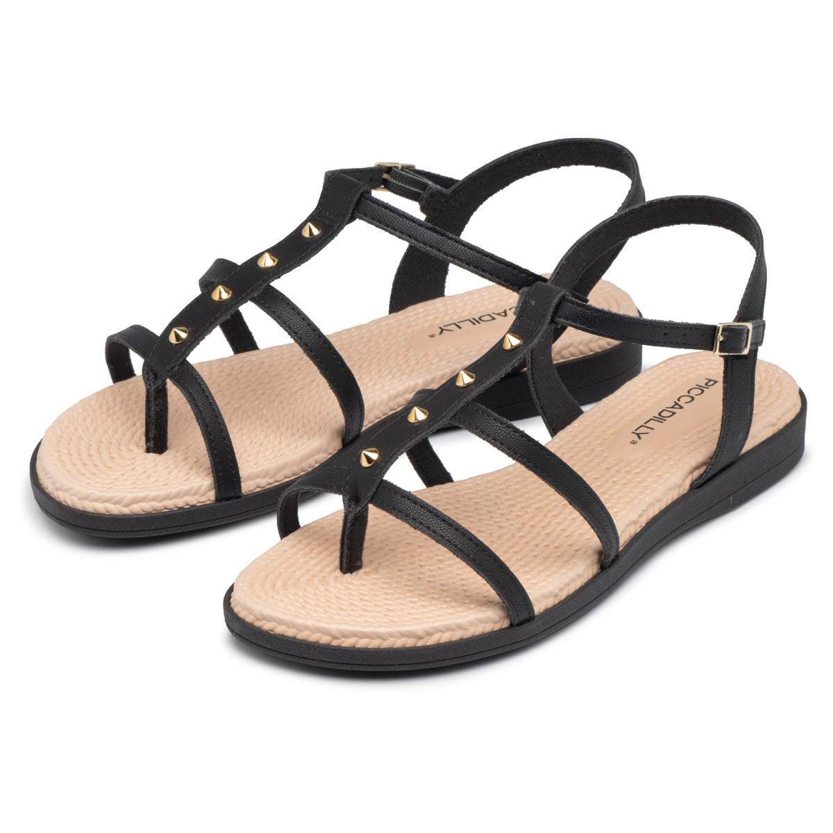 Sandalia Mujer Negro Adla 534 Piccadilly