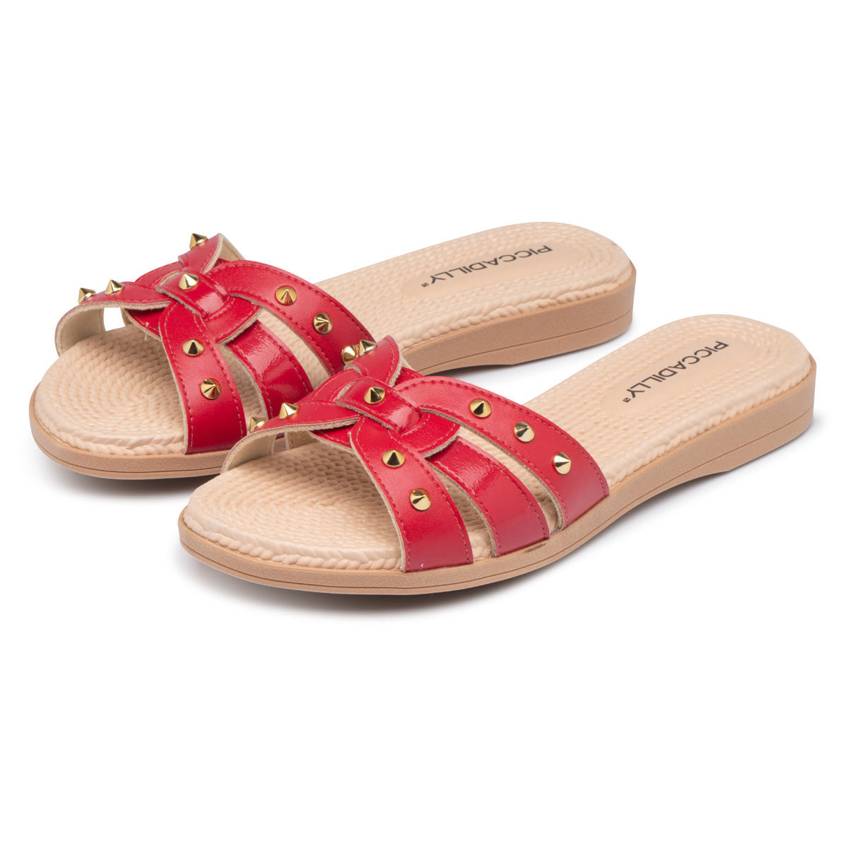 Sandalia Mujer Rojo Adla 533 Piccadilly