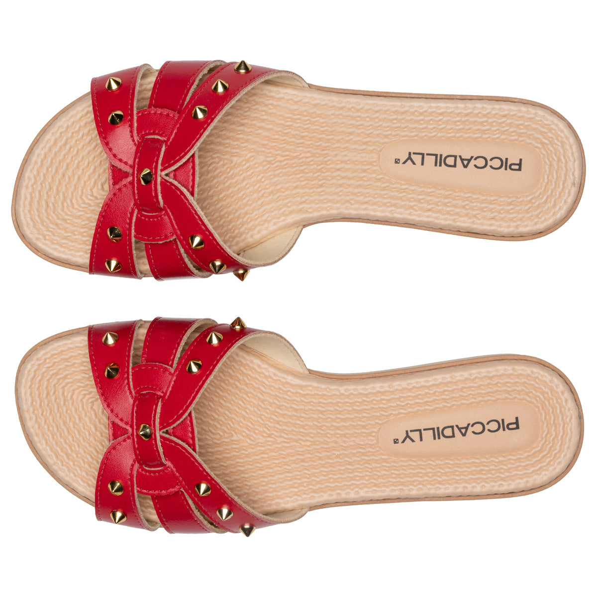 Sandalia Mujer Rojo Adla 533 Piccadilly