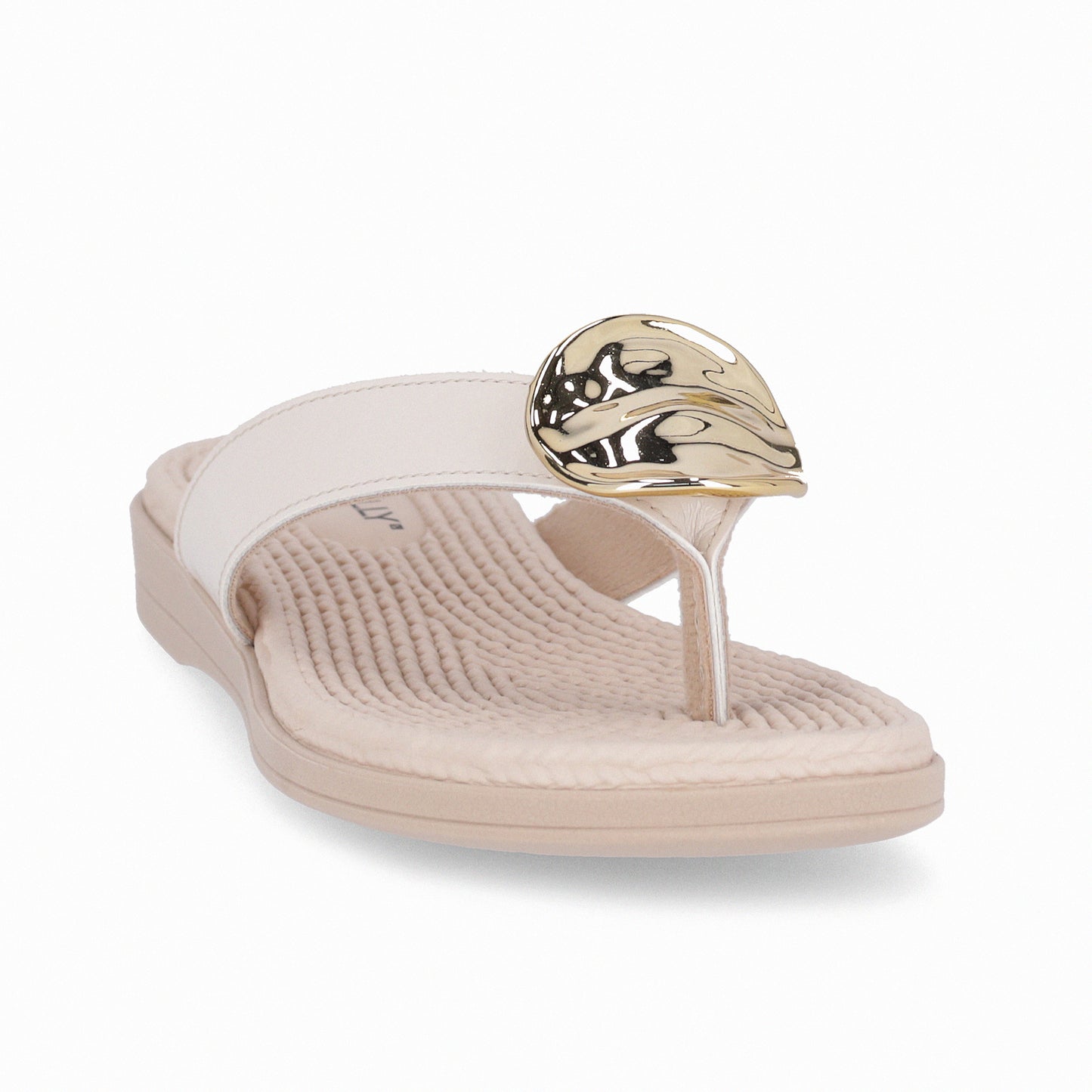 Sandalia Mujer Crema/Dorado Adla 140 Piccadilly