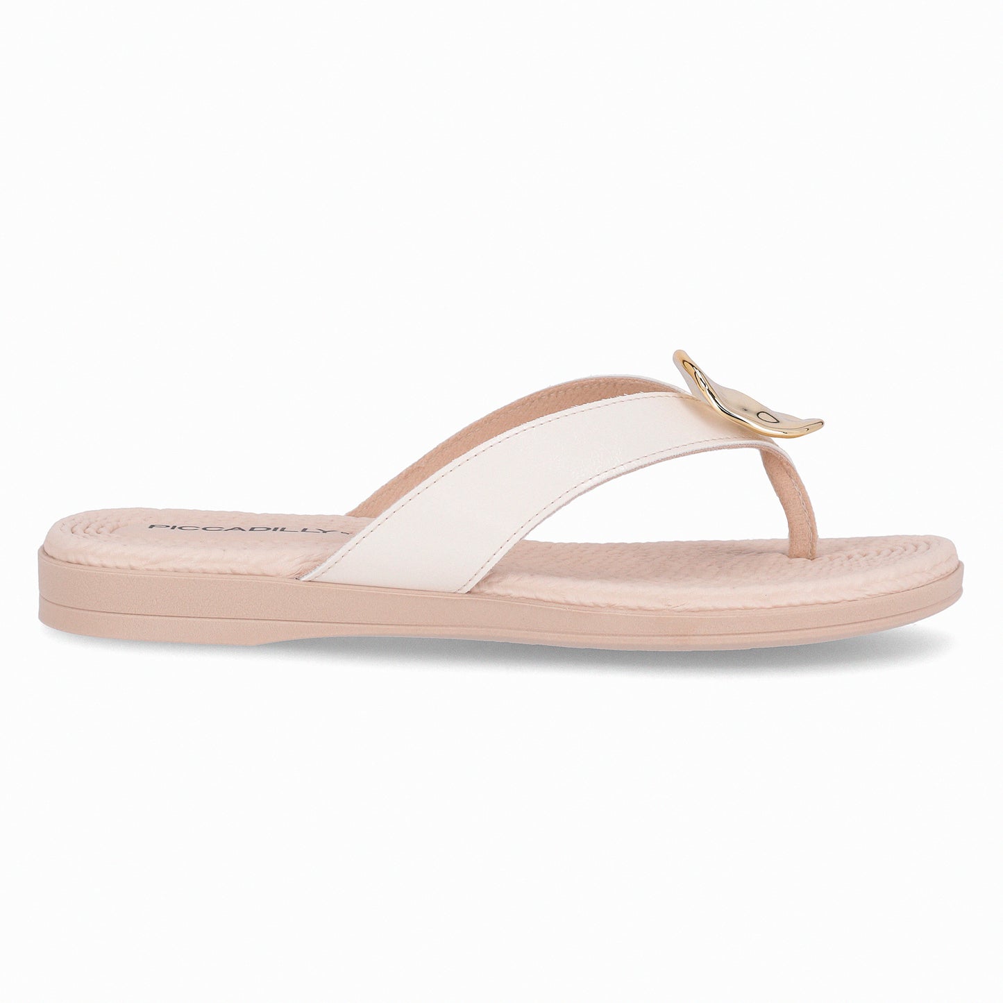 Sandalia Mujer Crema/Dorado Adla 140 Piccadilly