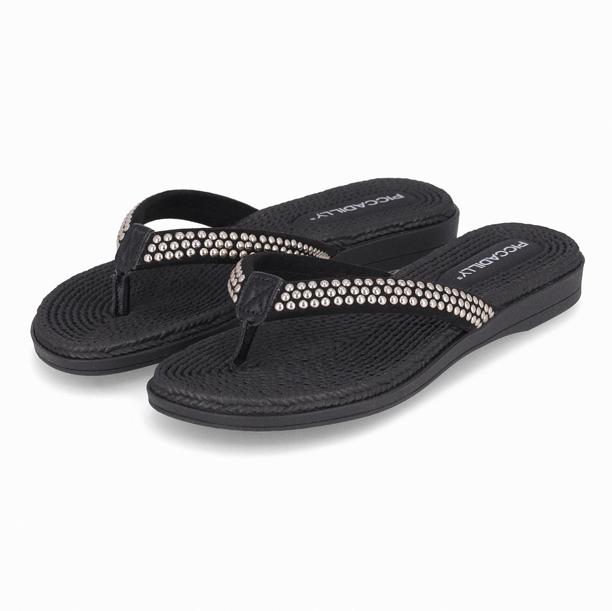 Sandalia Mujer Negro Adla 144  Piccadilly