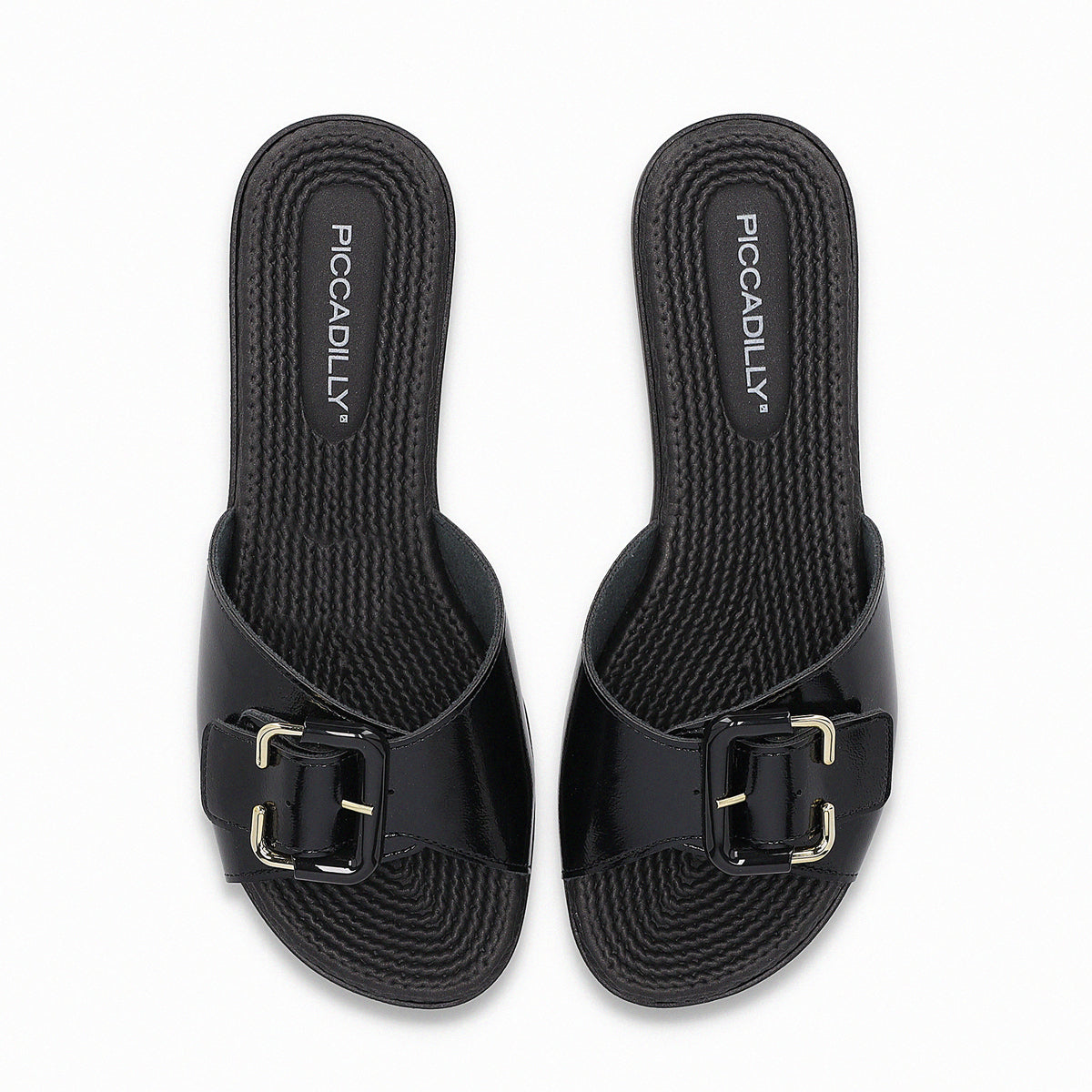 Sandalia Mujer Negro/Charol Adla 148 Piccadilly