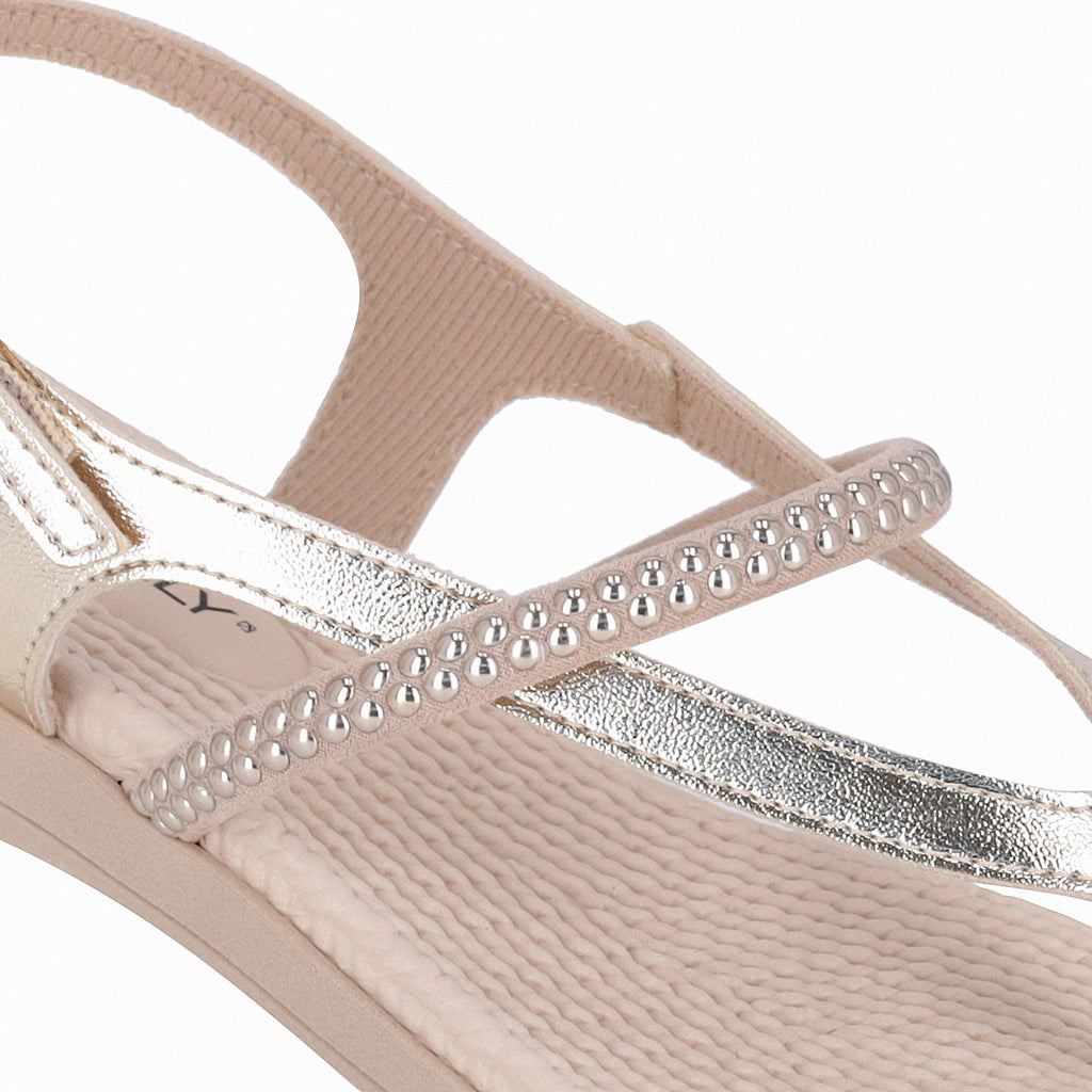 Sandalia Mujer Dorado Adla 158  Piccadilly